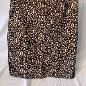 White House Black Market Cheetah Print Skirts